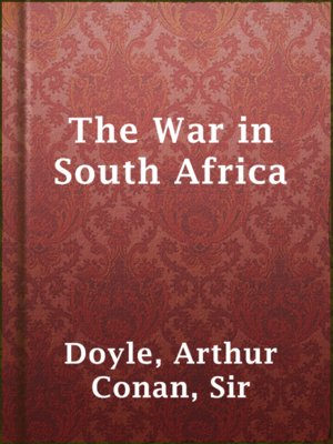 cover image of The War in South Africa